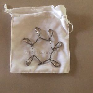 Atelier Swarovski CHANDELIER RUTHENIUM BRACELET